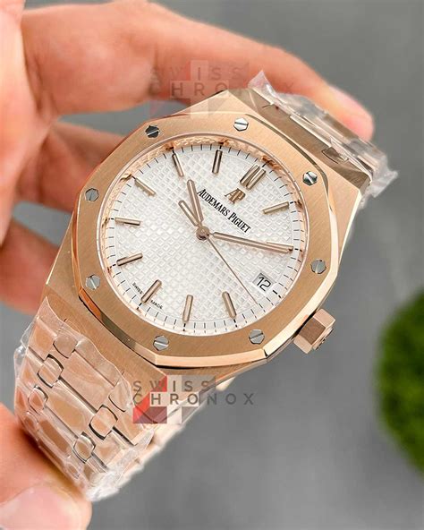 audemars piguet white gold dial